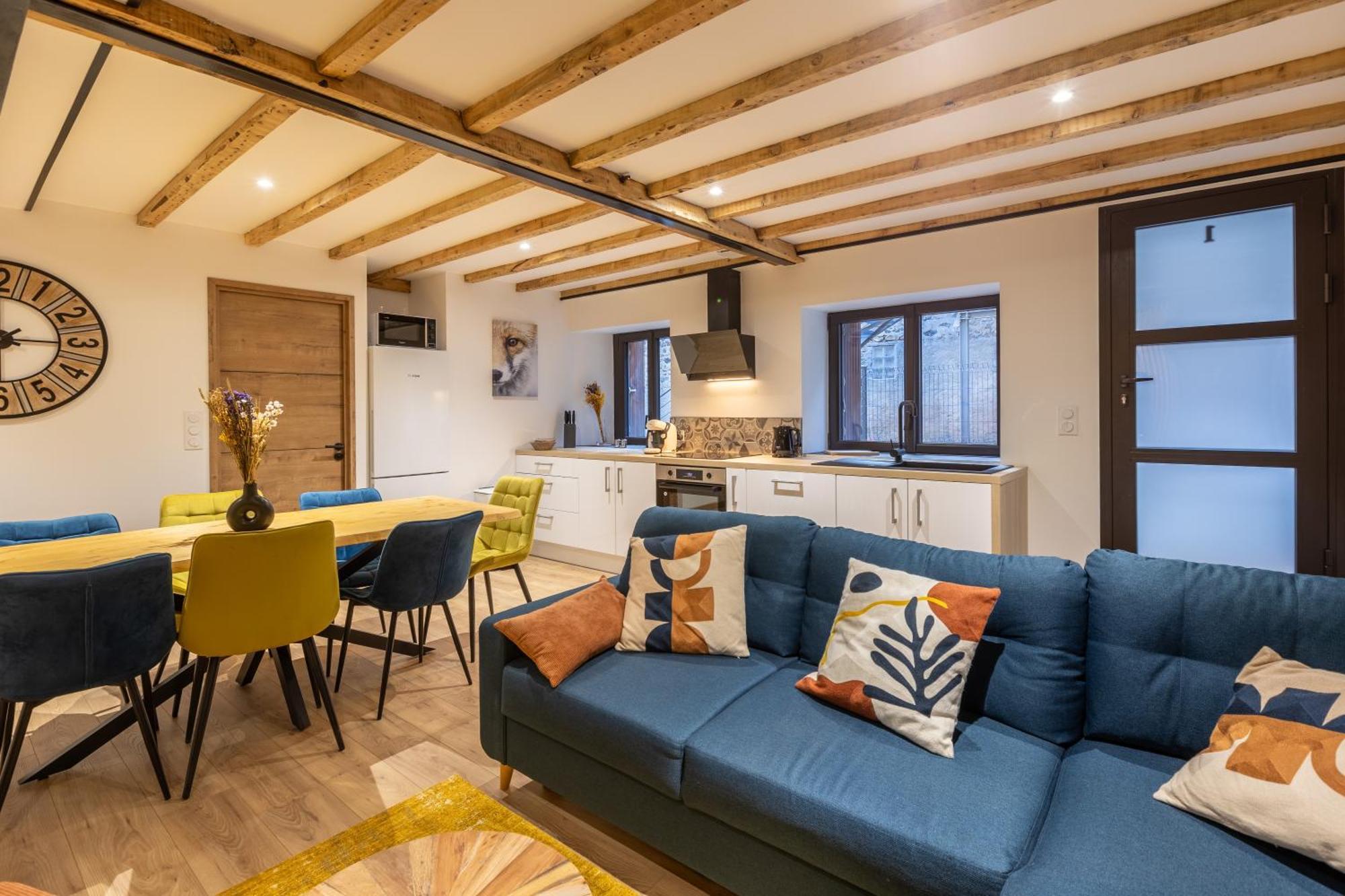 Le Cocon Enneige - Duplex 3 Chambres Formiguères Eksteriør bilde